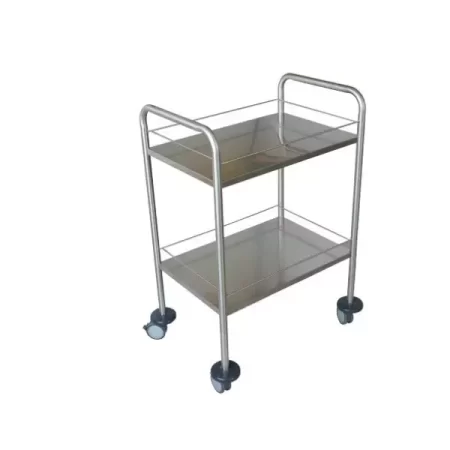 Guéridon 02 Etages En Inox